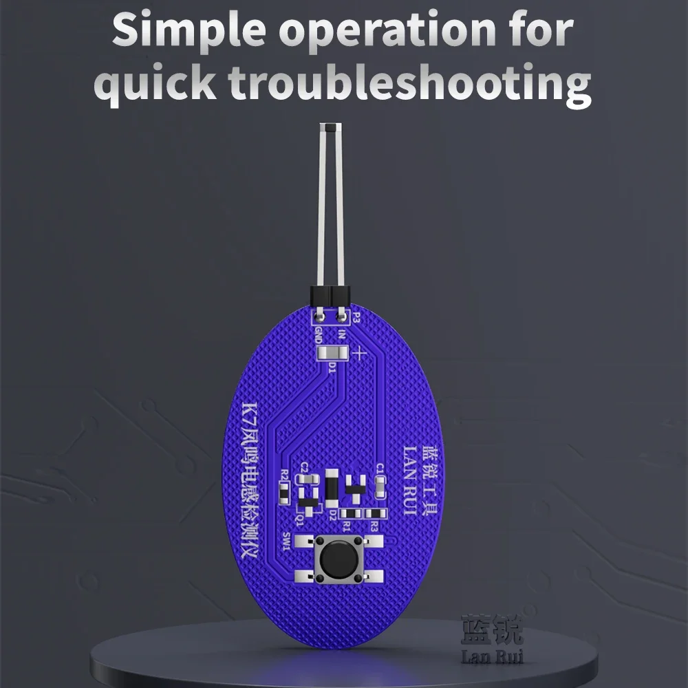 Lanrui K7 Fengming Inductance Tester for Quick Fault Detection Failure Checking electronic motherboards Coil Tester Repair tools