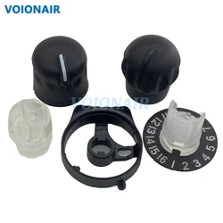 VOIONAIR 5pcs/Set Channel Cover With Inside And Outside Knobs For XTS3000 XTS5000 Radio