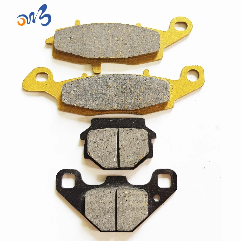 

Front Rear Brake Pads for SUZUKI GSX250FX 2002-2005 GSX250FXT KAWASAKI ZR250 Balius II 1997-2007