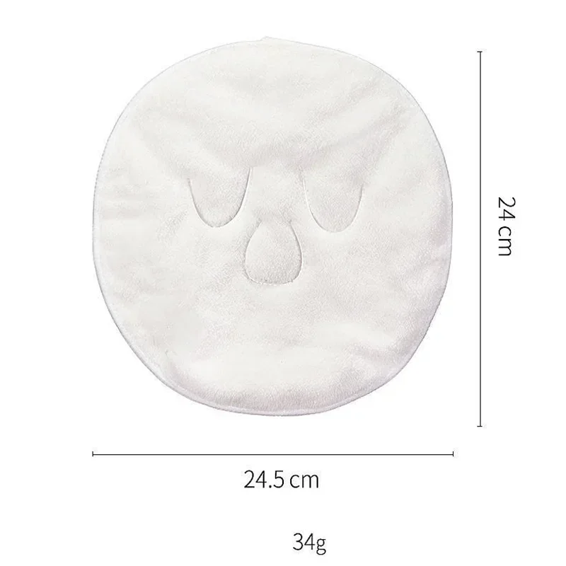 재사용 가능한 온냉 압축 페이스 타올, 얼굴 마사지기 마스크, 보습 페이셜 스티머, 온냉 스킨 케어, 부드럽고 부드러운