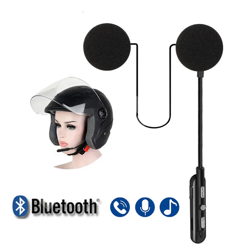 

Bt Motorcycle Helmet Headphones with Built-In Integrated Wireless Music and Support for Automatically Answering Hands-Free Calls