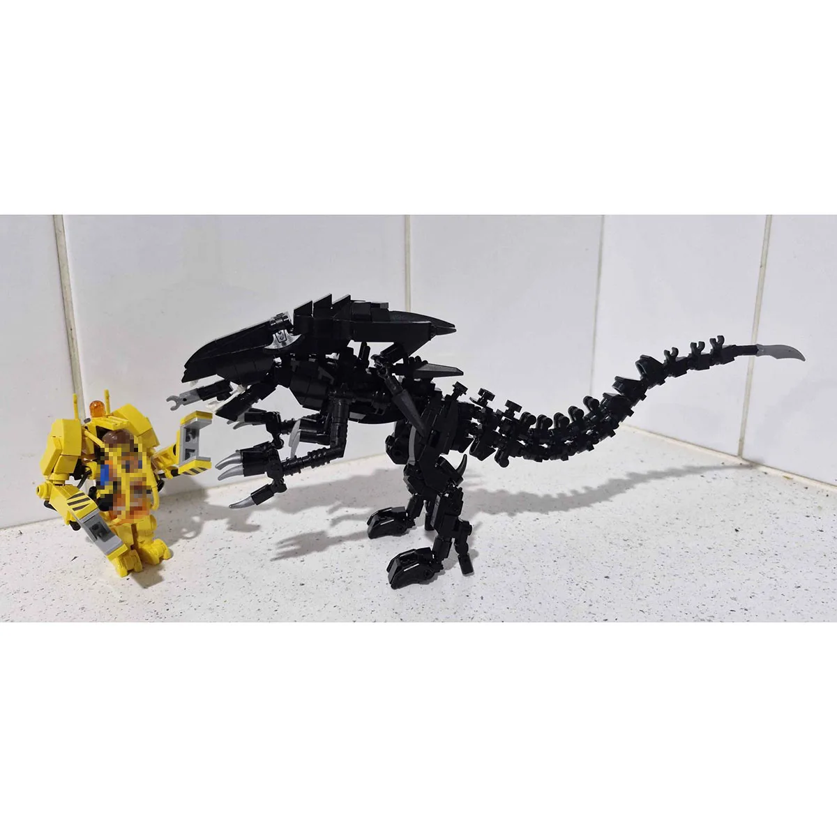 

Classic Series DIY MOC ALIENS Power Loader And Queen Building Blocks Puzzle Assembly Model Toy Brick Children's Birthday Gifts