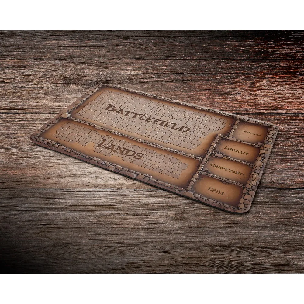 Zones of the Dungeon Playmat MTG - Board Game Mat for TCG pc accessories alfombrillas para escritorio mouse pad