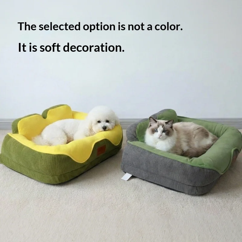 Cama sofá extra grande desmontable y lavable para perros y gatos - imagen 5