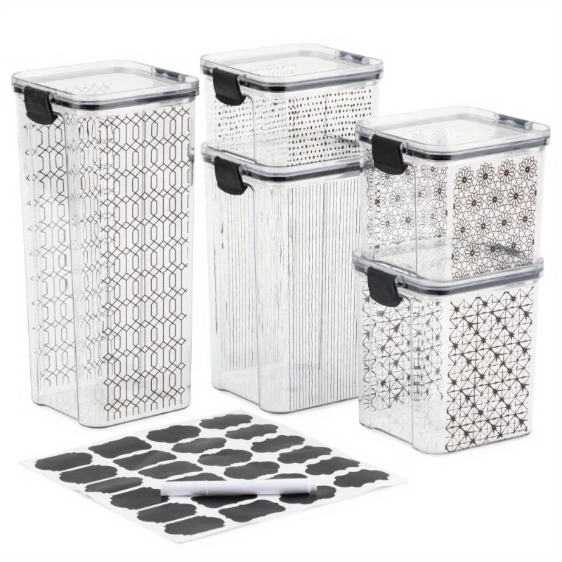 

Food storage container, snap lid provides a tight seal to keep food fresher longer