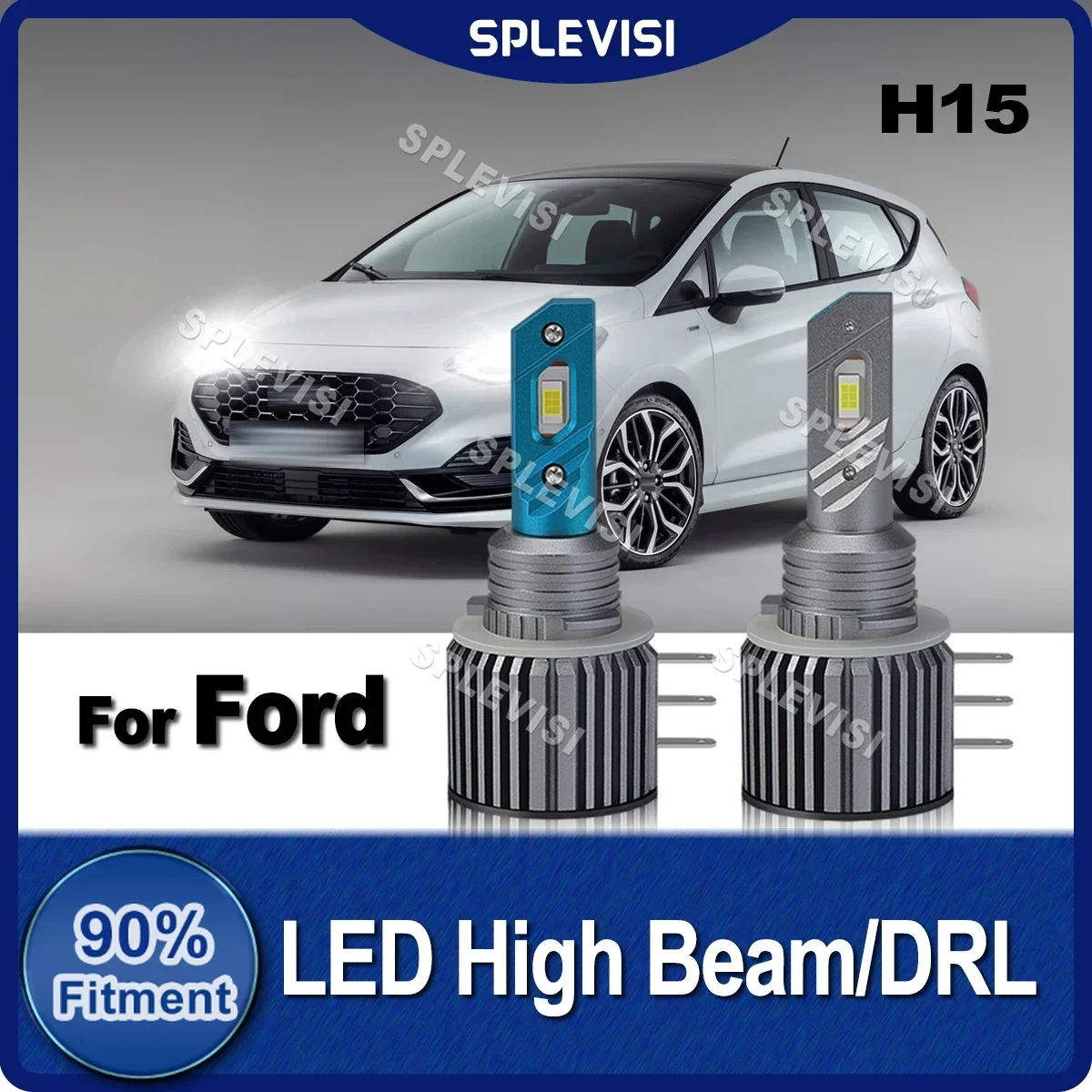 

Plug And Play H15 Canbus LED High Beam/DRL Day Running Light Upgrade For Ford Fiesta VI MK6 Fiesta Mk7 Ford Mondeo V