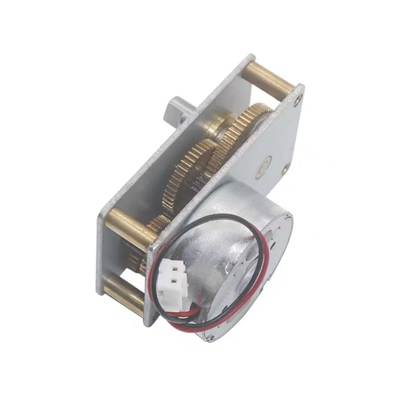ZB4124-300 Valve Reduction Motor Micro DC Low Speed 6V 3V Metal Gear Small Motor for Vending Machines, Valves