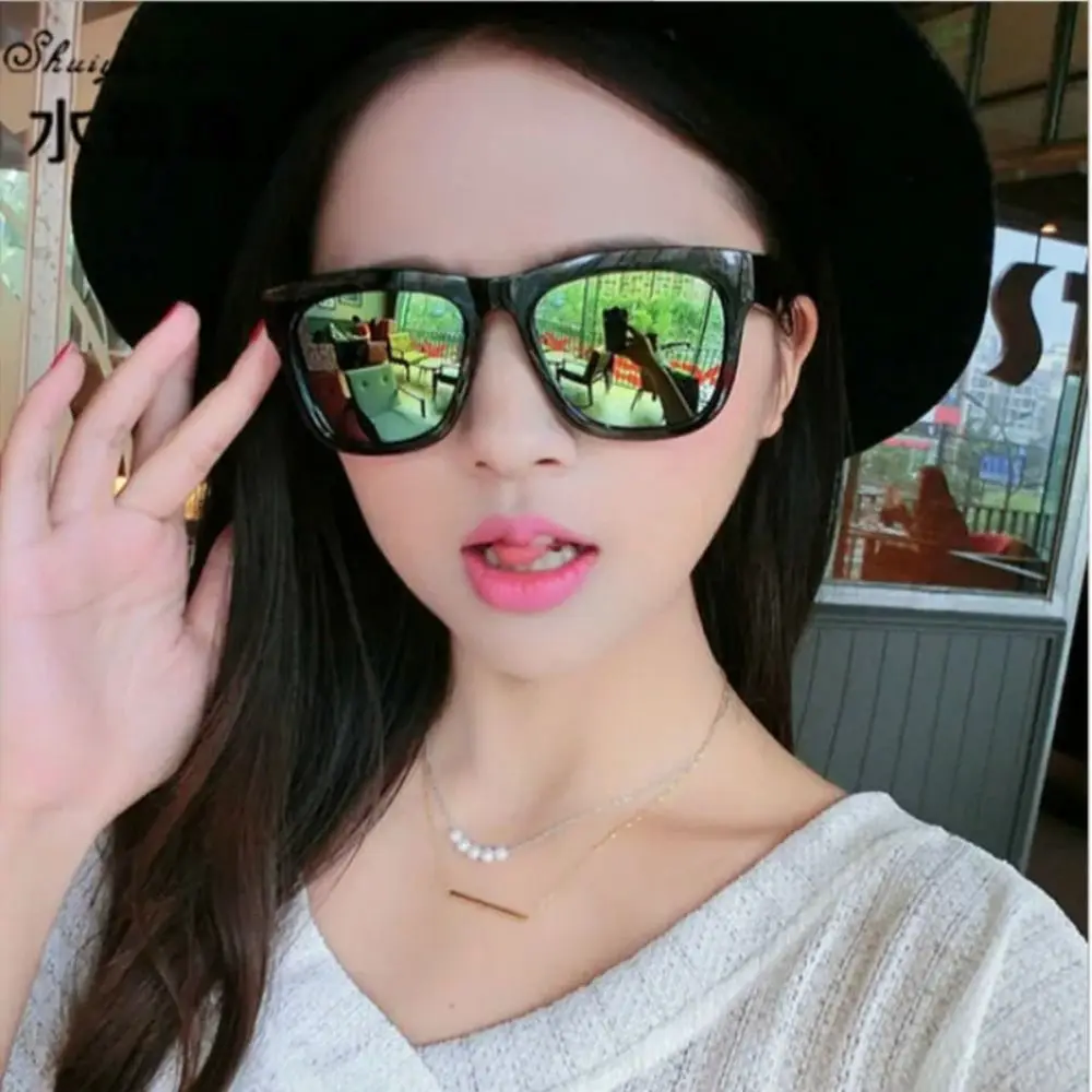 

Солнцезащитные очки унисекс в большой оправе, модные солнцезащитные очки с защитой UV 385, квадратная оправа, стильные солнцезащитные очки