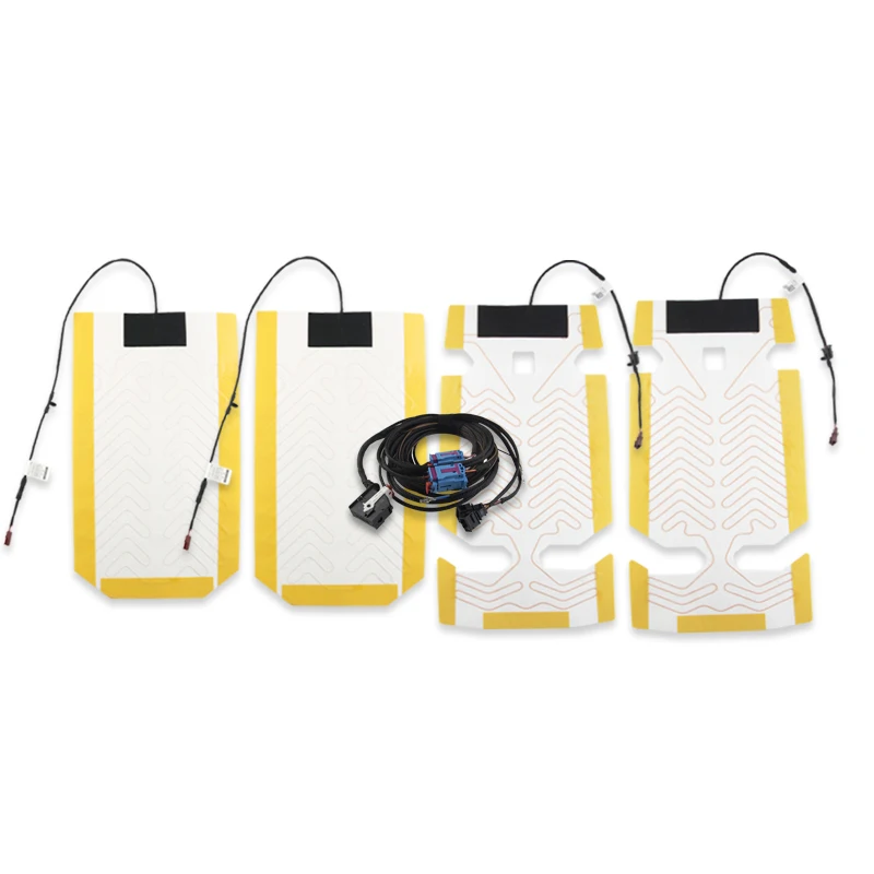 

For VW Golf8 ID3 ID4 ID6 Seat Heater Kit Heated Seat Heating Heating Pads for Front Heated Seat Cushions Cable Routing