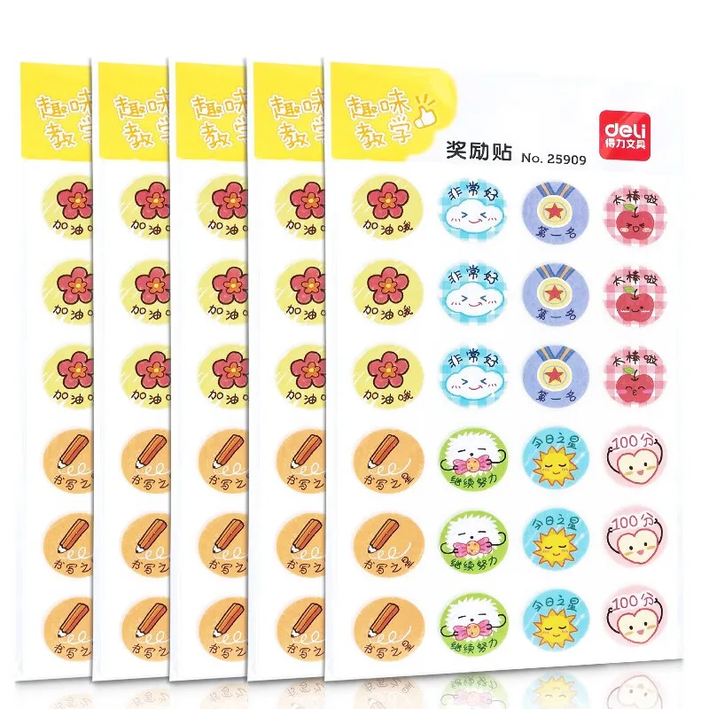 

360pcs Reward stickers for Kids School Teacher Reward Sticker Party Decor Small Business Label Scrapbooking Stickers