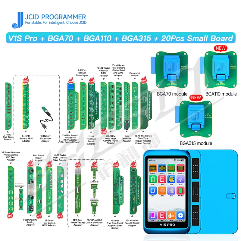 مراجعات ونصائح حول جهاز JCID V1S PRO مع قطعة BGA70 لصيانة أجهزة iPhone