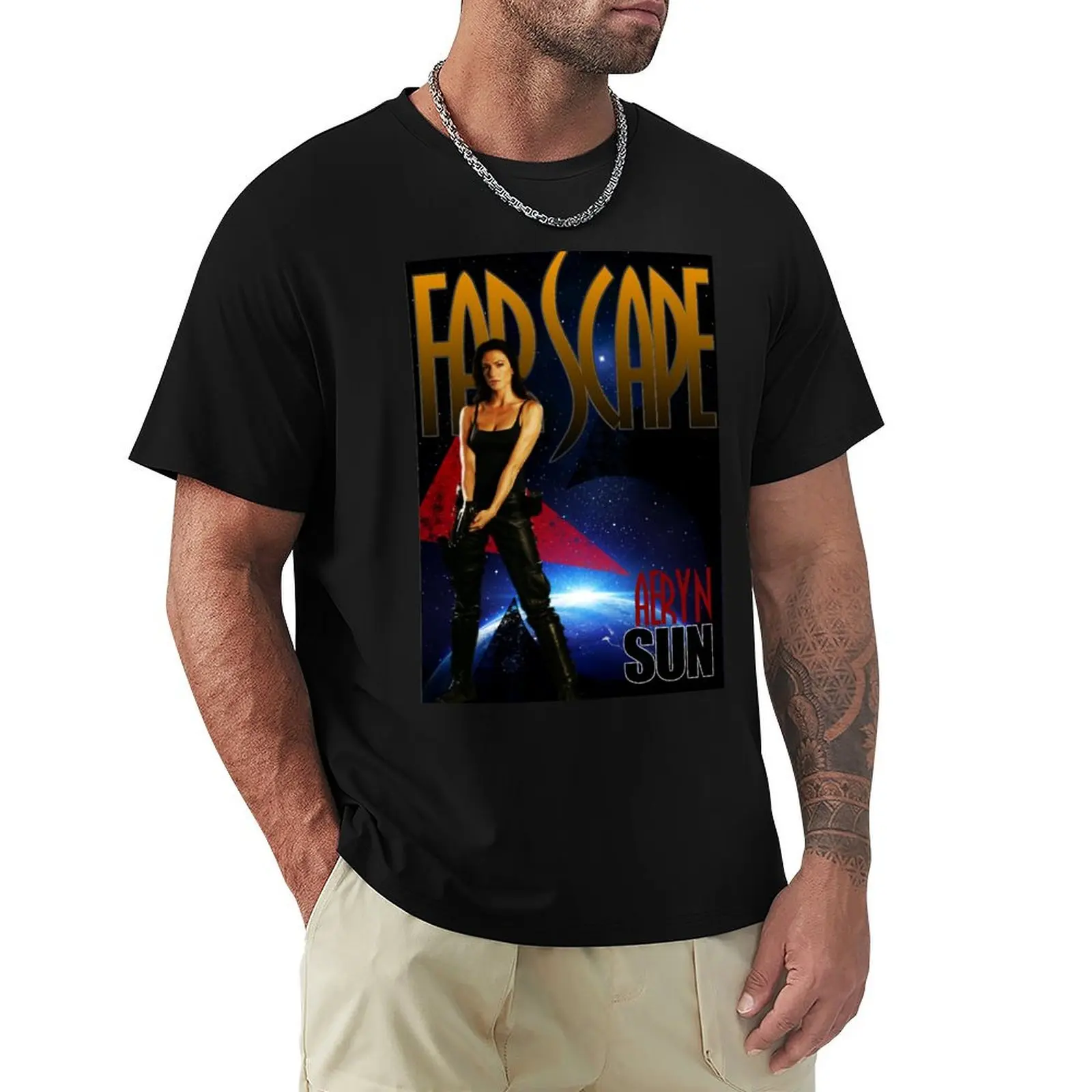 Peacekeeper Aeryn Sun T-Shirt Big Size Daily Wear T-Shirt