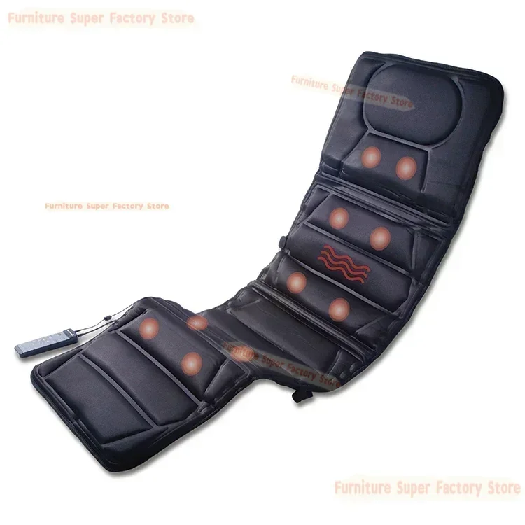 

Electric heated massage mat, full body, neck, waist, rear seat, 10 motor vibration, household sofa massage mattress