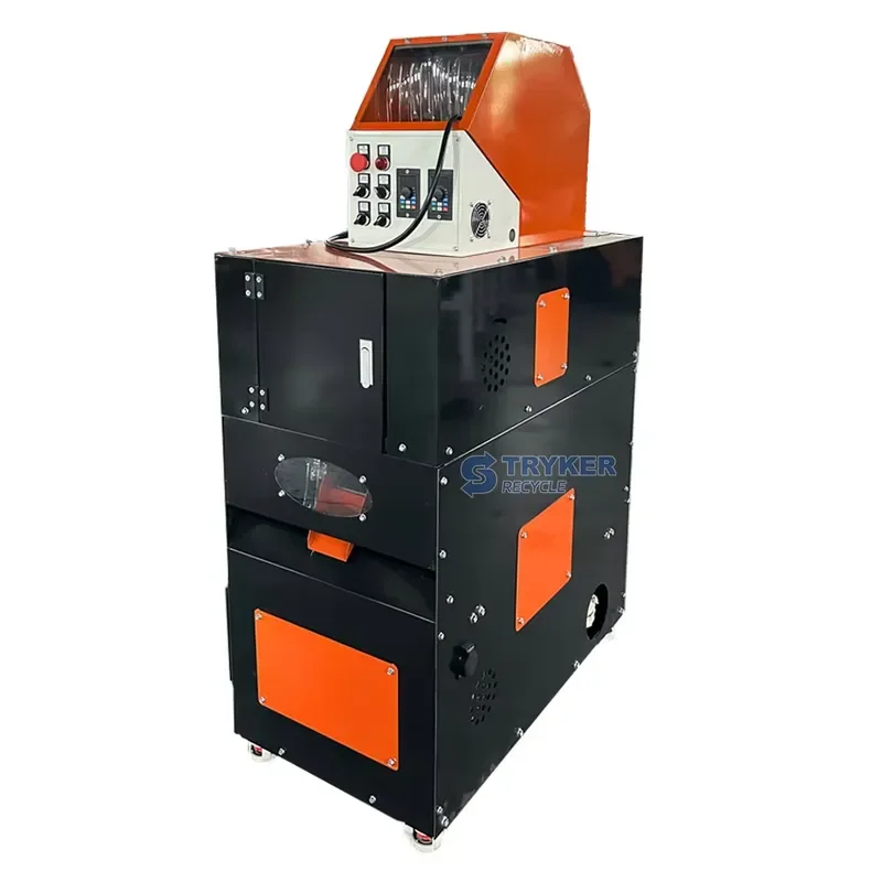 Recycling Machine 2026 ST-01 30-50KG/H High Valued Pvc Cable Granulator Copper Wire Shredder Machine Copper Wire Separator