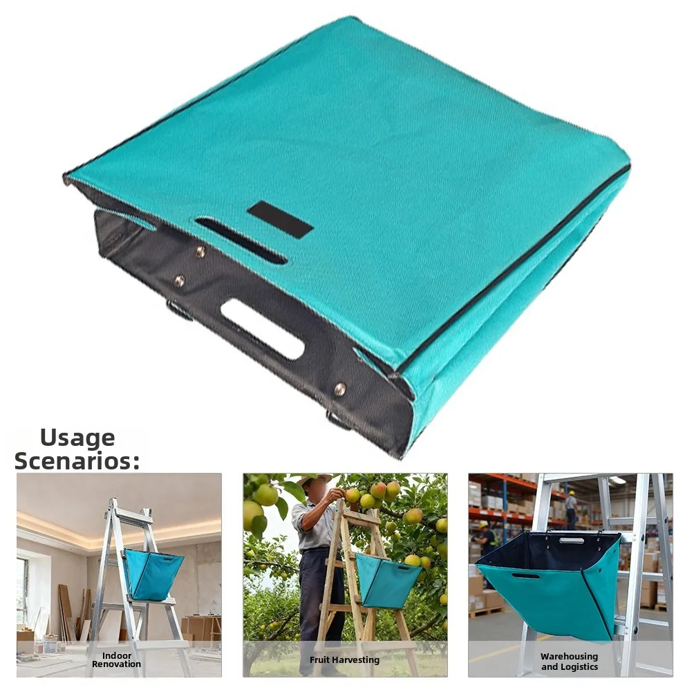 Torba na narzędzia do drabiny, wodoodporna torba do zawieszania narzędzi z tkaniny Oxford, wytrzymała torba do przechowywania narzędzi na drabine, organizer do napraw