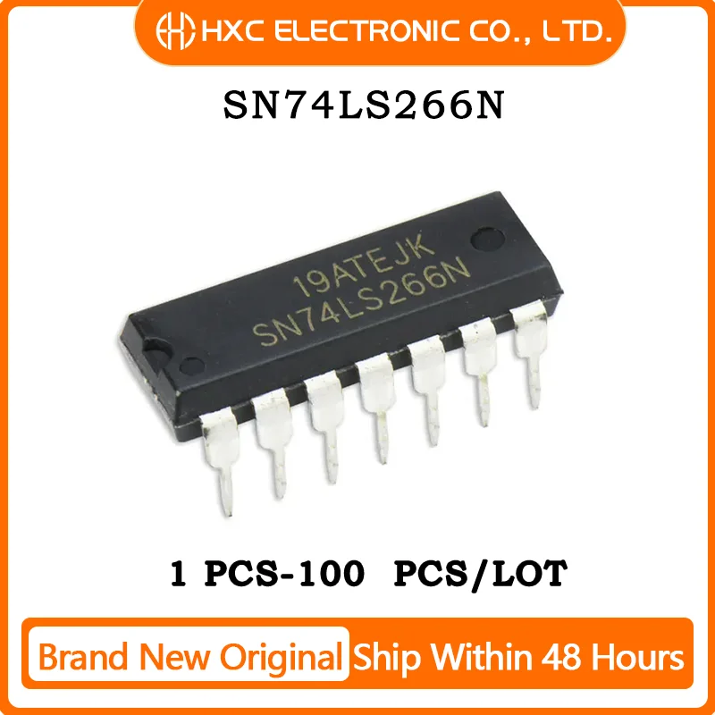 5PCS /10PCS /50PCS /100PCS SN74LS266N 74LS266N HD74LS266P HD74LS266 74LS266 74LS266P DIP-14 NEW