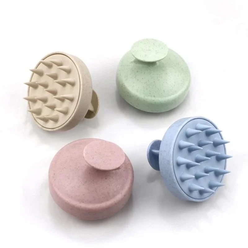 1pc Silikon Shampoo Pinsel Körper Massage Pinsel Bad Dusche Pinsel Salon Friseur Werkzeug Kopfhaut Massage Kamm Haar Waschen kamm