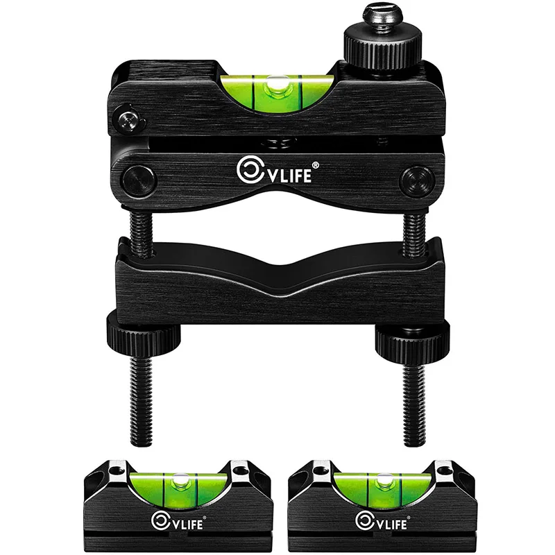 CVLIFE 3Pcs Professional Scope Leveling Kit Dual System for Scope Calibration and Anti-cant with 2 Magnetic Universal Level Bubb