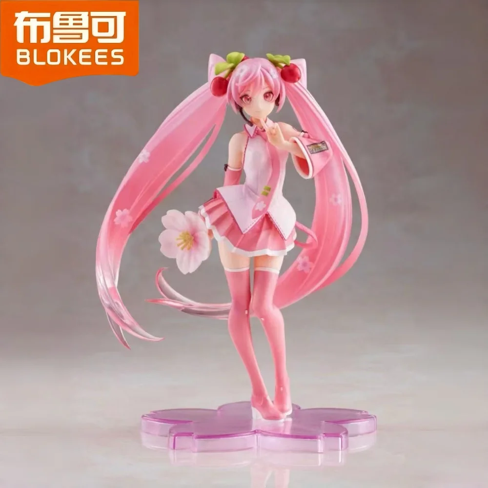 Blokees Hatsune Miku Cartoon Anime Assemblage Beeldje Speelgoed Anime Action Figure PVC Kinderen Speelgoed Pop Collectie Figuren Gift