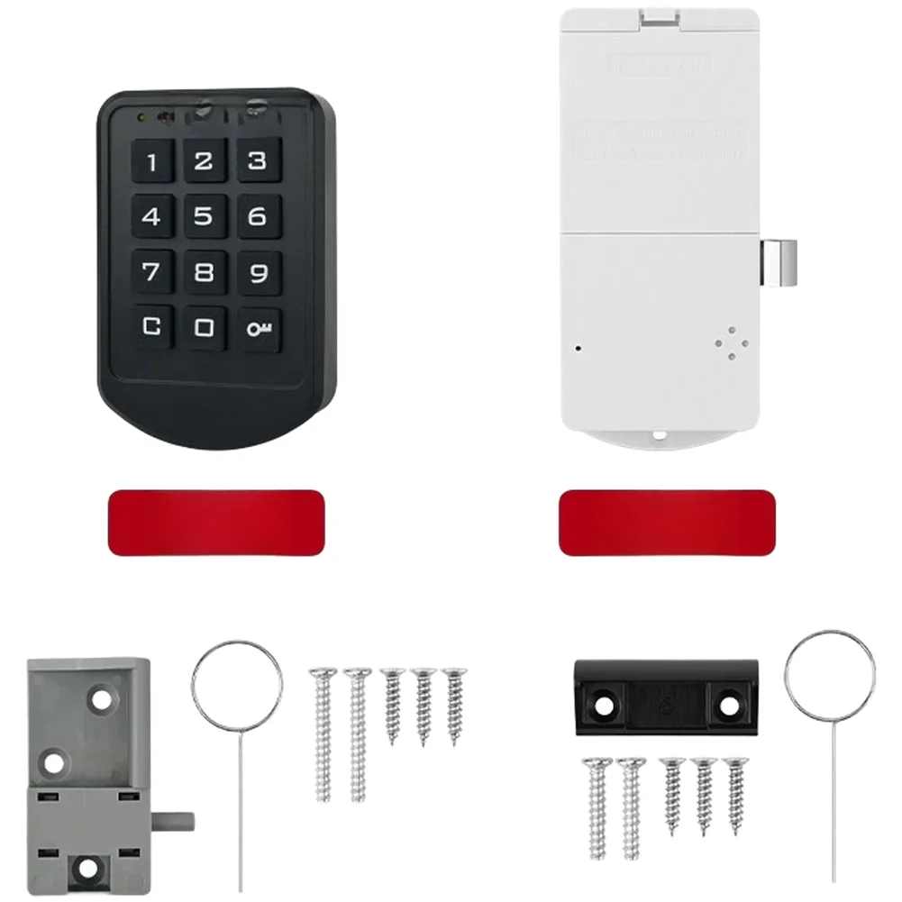 ABS Digital Keypad Lock for For gym Lockers Storage Cabinets Billiard Facilities 5.6 cm x 1.77 cm x 8.49 cm Dimensions