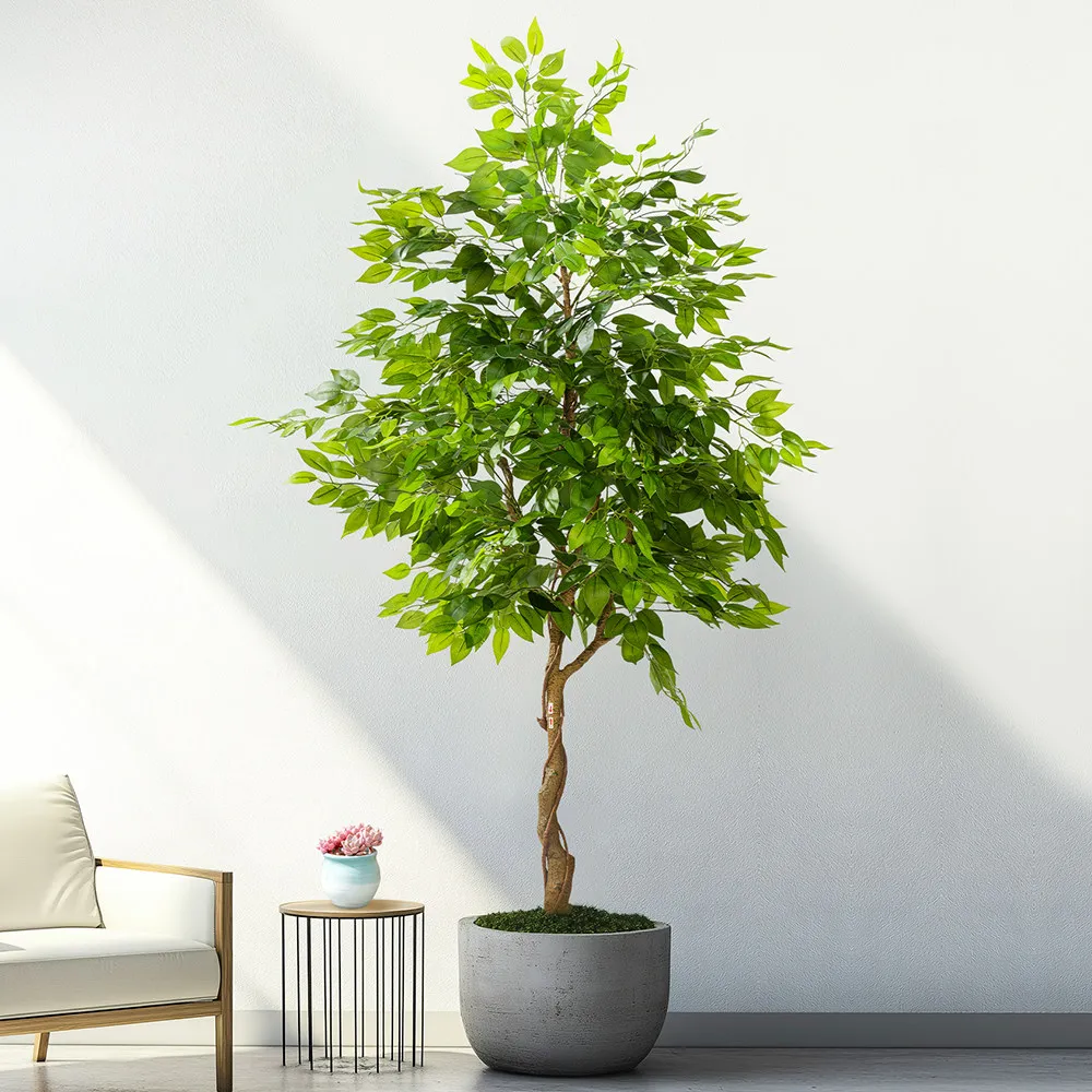 

Simulation Climbing Banyan Tree Artificial Tree Greenery for Indoor Potted Plants and Floor-based Landscaping.