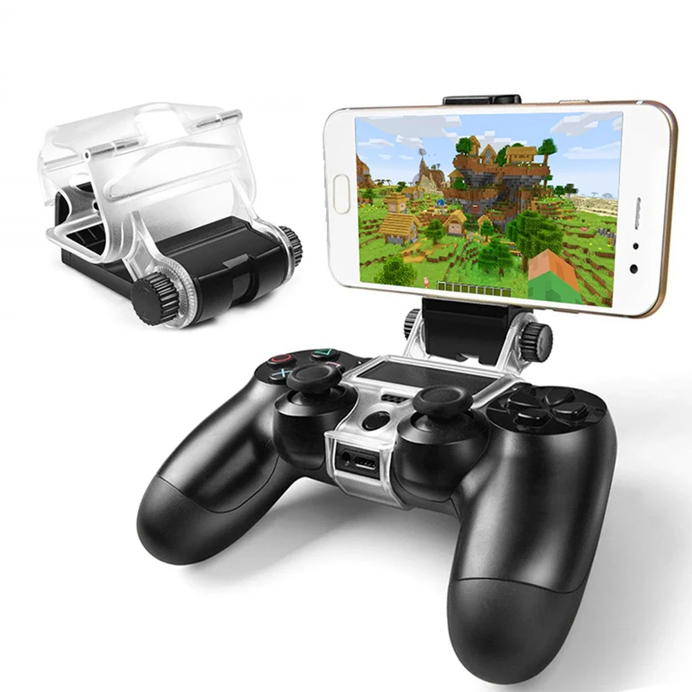 For PS5 Controller Clip Mount Holder Handle Phone Mount Holders Free Rotation Gamepads Bracket Support Stand For PS4 P4SLIM PRO