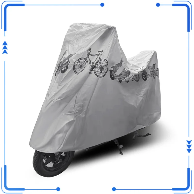 

Bicycle Cover Bike Rain Cover PEVA 110x200cm Dust Cover Sun Protection Sunshade MTB Mountain Bike Motorcycle All Seasons