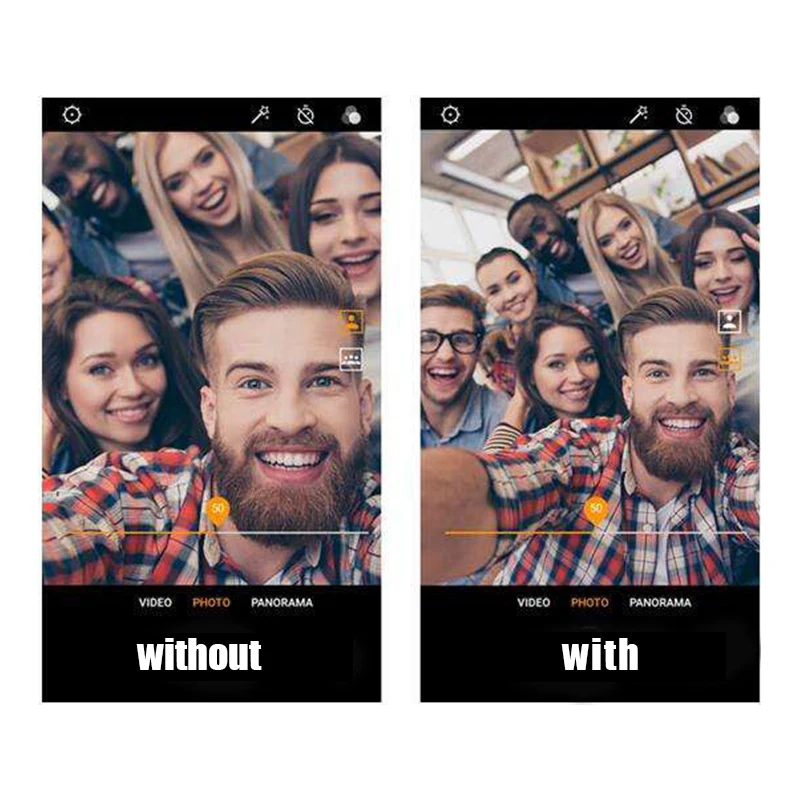 Seafrogs กล้องเลนส์มุมกว้าง0.45x67มม. พร้อมเลนส์เพิ่มเติมกล้องอเนกประสงค์กันน้ำพร้อมอินเตอร์เฟซแบบเกลียว67มม.