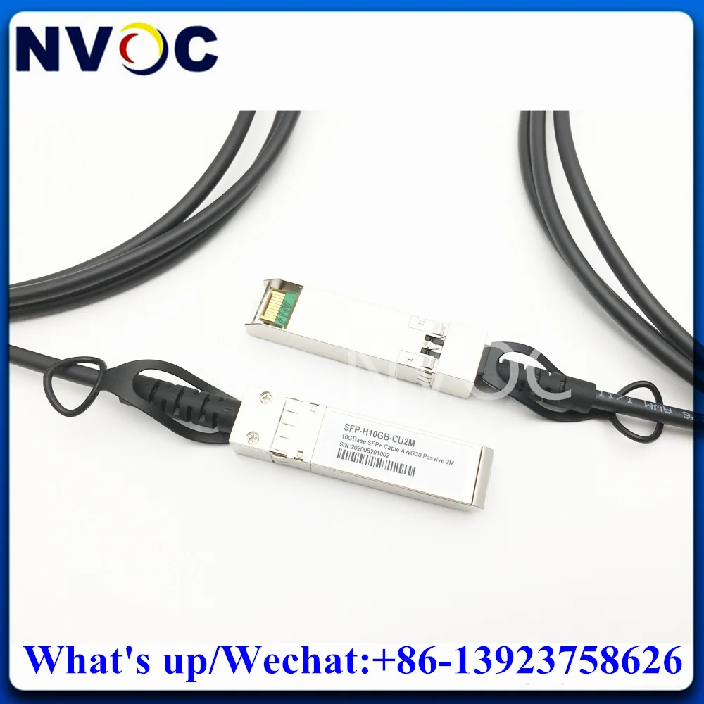 Imagem -05 - Direct Anexar Twinax Copper Fiber Optical Cabo Sfp +10g-cu2m 10gb Ethernet Dac Passivo 2m 2m