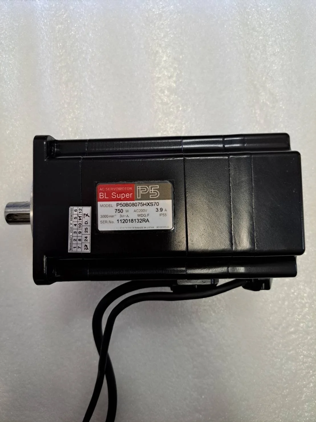 

P50B08075HXS70 new and original servo motor