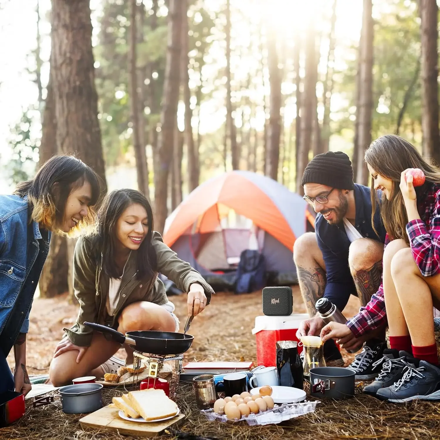 

The Austin Portable Bluetooth Speaker with a 1.5" Full Range Driver, IP67 dust and Waterproo