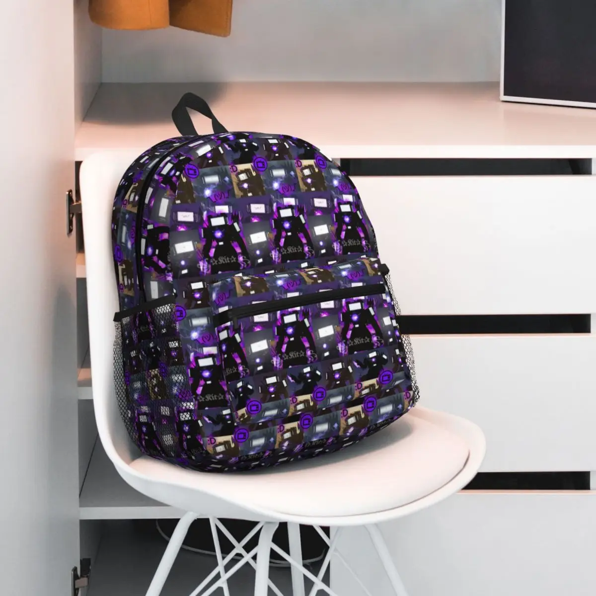 

Skibidi Toilet Cartoon Student Backpack School Bag Hiking Travel Daypack for Boys Girls Fashion Bookbag Shoulder Bags