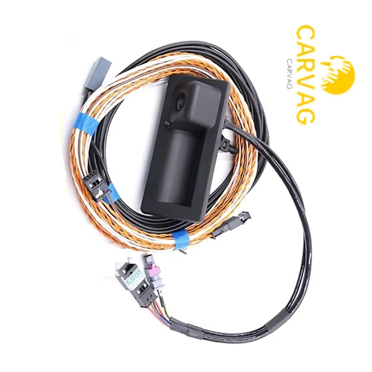 For Audi A4 B9 MQB Tiguan MK2 Octavia A7 MK3 Seat TARRACO - Highline Rear View Trunk Handle Camera with Water Spray