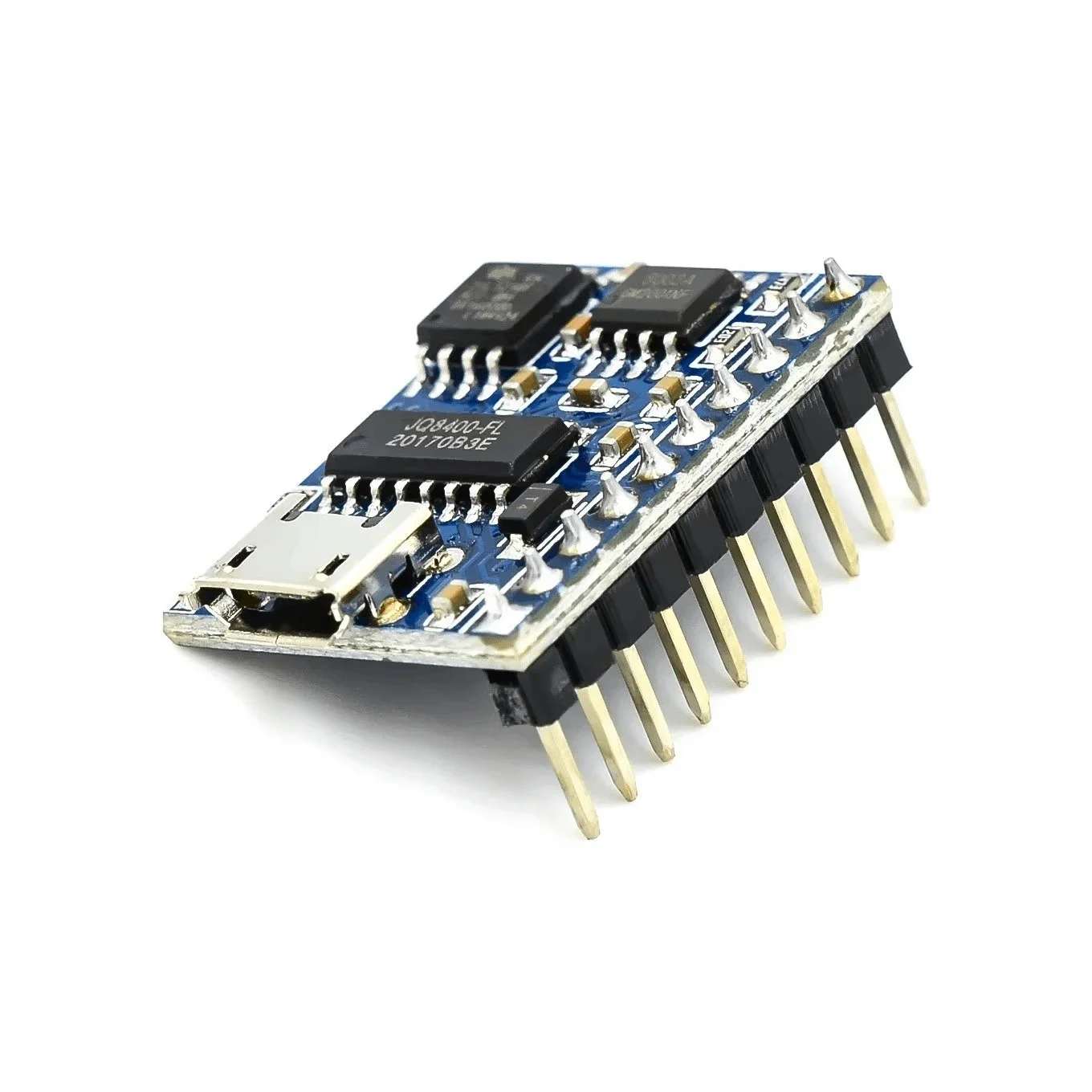 1/3/10/30Pcs JQ8400-FL Voice Synthesis Module Serial Port UART Control USB Copy Music Playback Voice IC Electronic Module