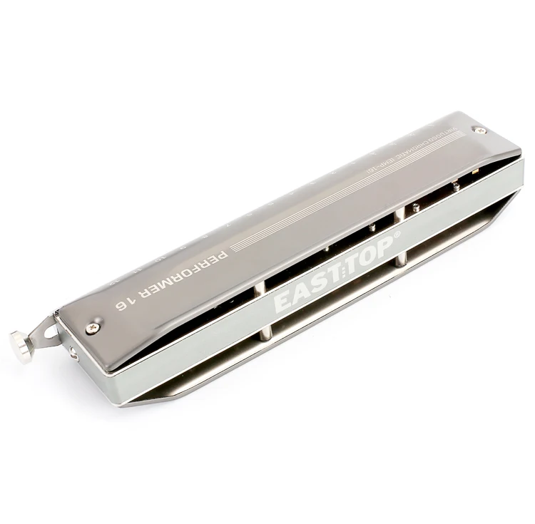 EMP-16 New Professional Music Instrument 16 Hole Chromatic Harmonica for Sale