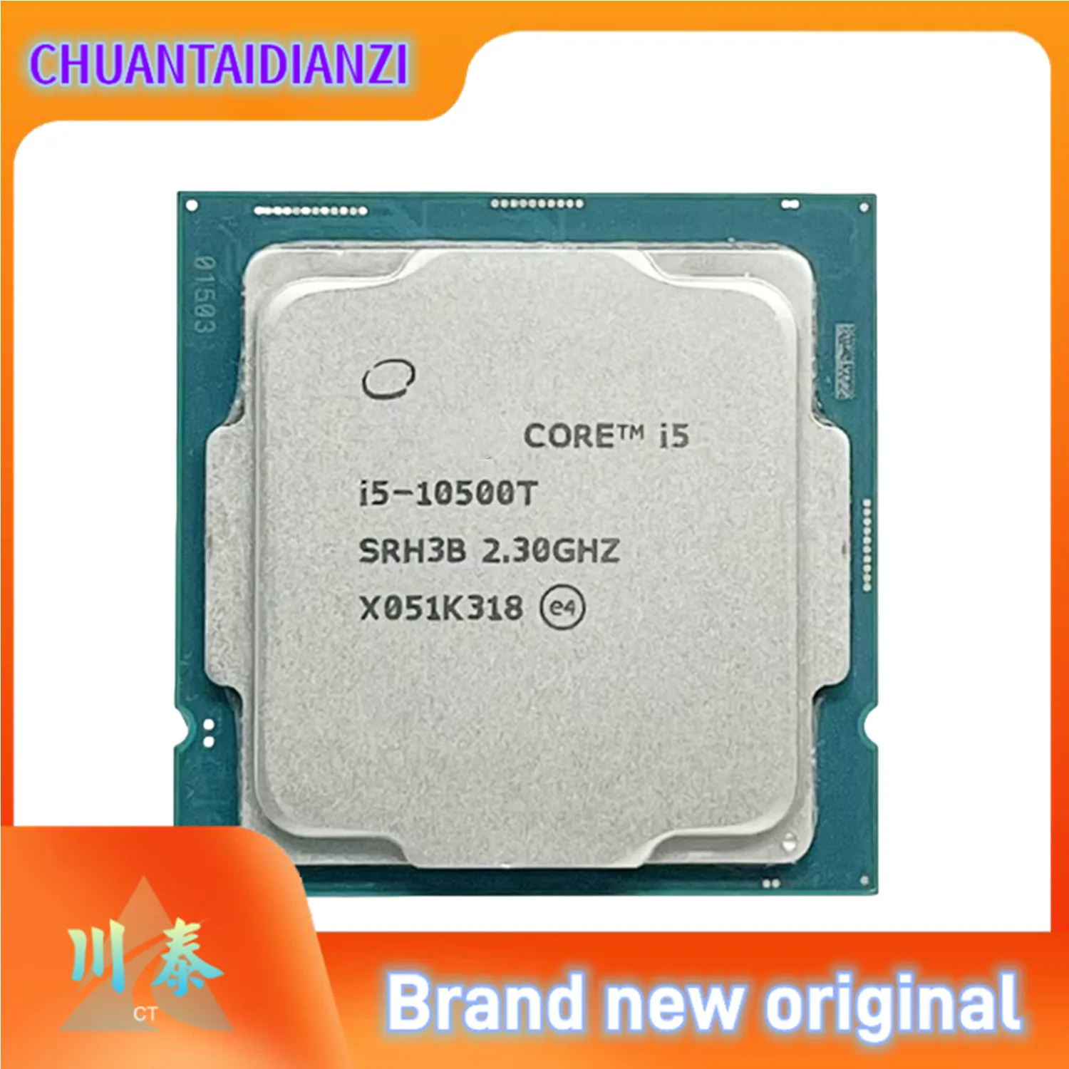 Core i5-10500T CPU 14nm 6 Cores 12 Threads 2.3GHz 12MB 25W New 10thGeneration Processor Socket LGA1200 for Z490 motherboard