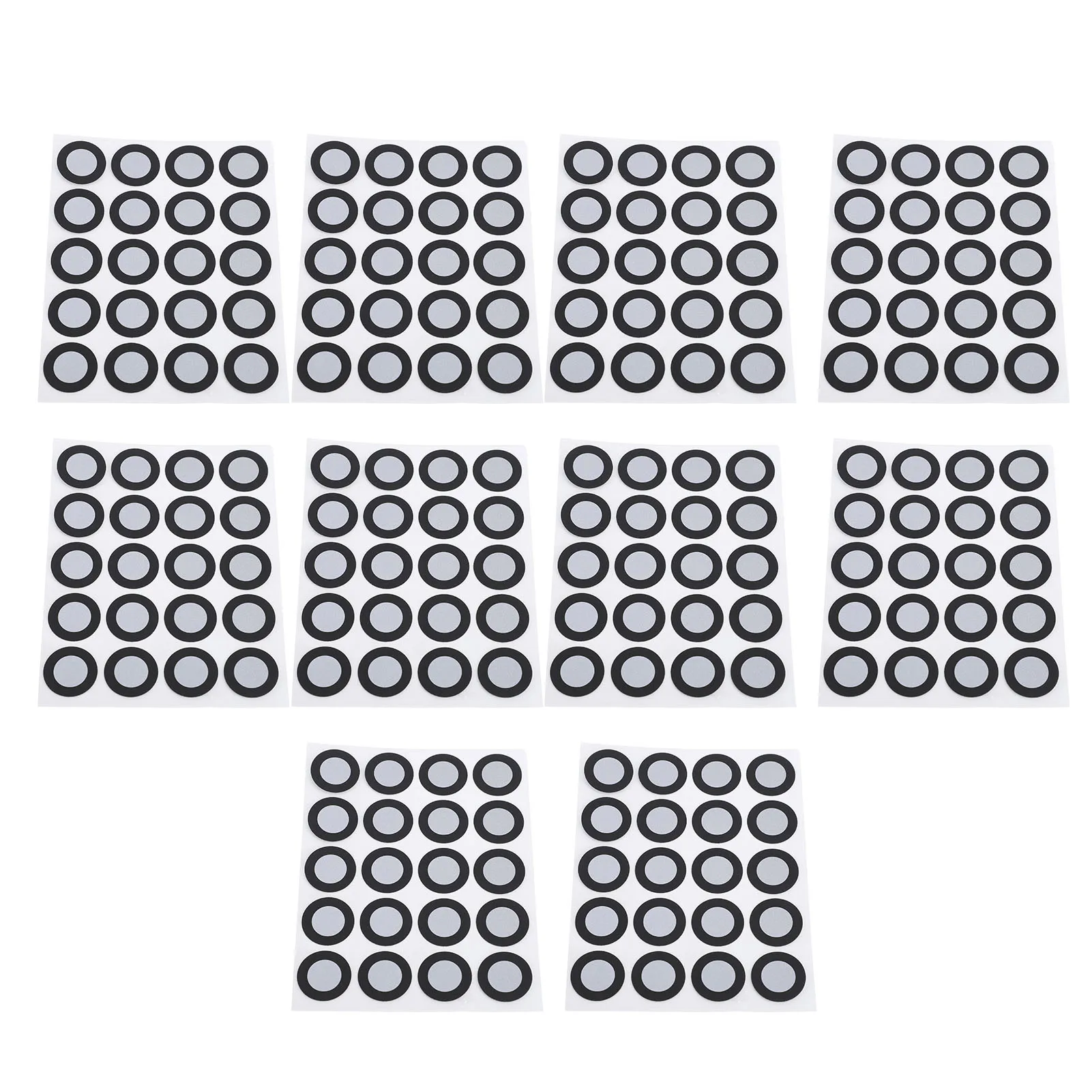 

200PCS 3D Scanning Marker 12mm ID 19mm OD Tracking Reference Point and Diffuse Reflection Marking Dot 3D Tracking Dot