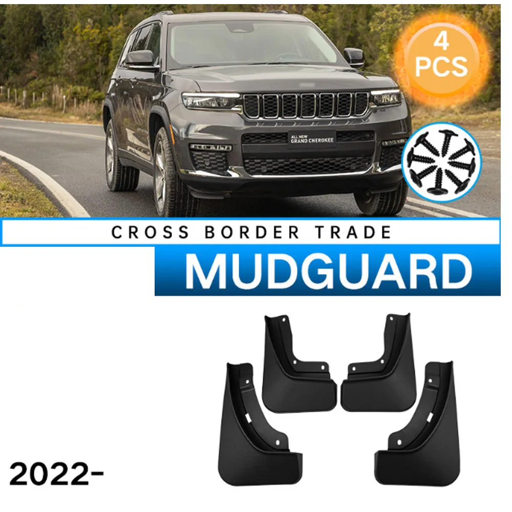 

Car Mudguards For JEEP Grand Cherokee ABS Mud Guards Fender Flare Mudflaps Exterior Parts Auto Accessories