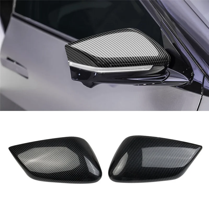 

ABS Rear View Mirror Cover For Hyundai KIA EV6 2021-2023 Reverse Mirror Shell Cover-AS55