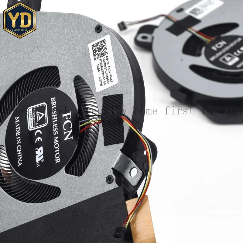 YD XDX CPU GPU Cooling Fan for ASUS ROG Zephyrus GU502 GU502GV GU502GW GU502GU GU502LW GU502L GU502LU GU502LV GU502LW DC12V 1A