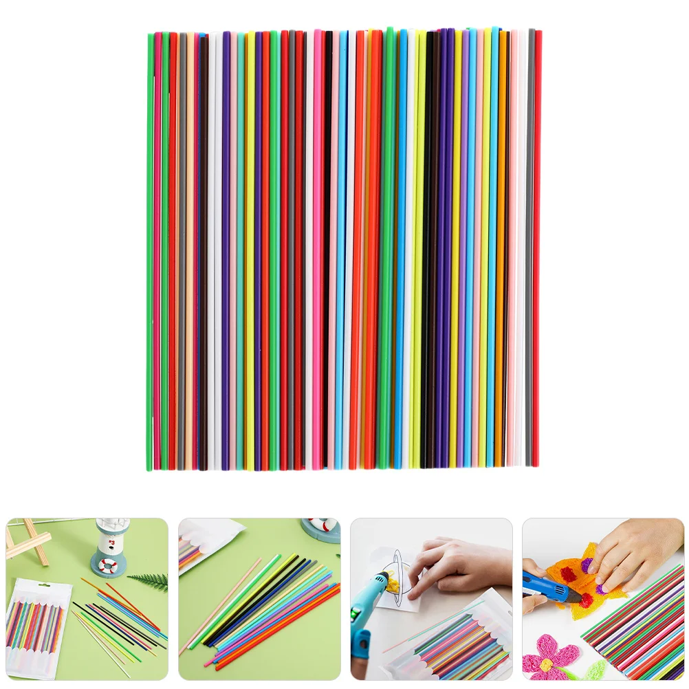 

110pcs 3D Printing Pen Filament Refill 22 Colors Pcl 2.5Mm For Safe Crafting Supply Compatible With 3Doodler Start