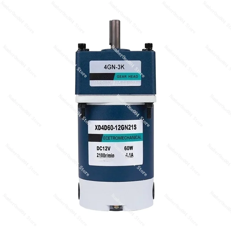 

Для двигателя-редуктора постоянного тока, 60 Вт, электрический микродвигатель с высоким крутящим моментом, медленная регулировка скорости, небольшой мотор-редуктор