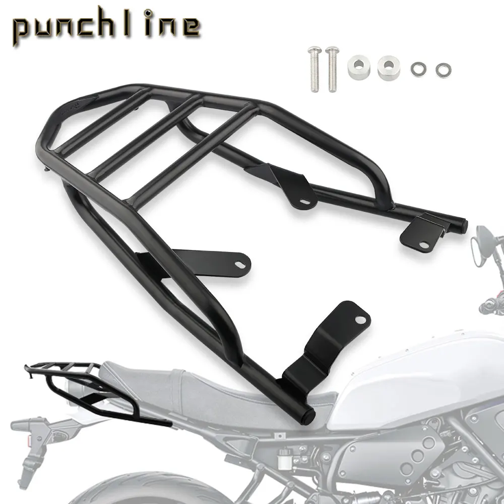 Fit For XSR 700 XTribute XSR 700 Legacy  2017-2023 Tail Rack Suitcase Luggage Carrier Board luggage Rack Shelf Rear shelf