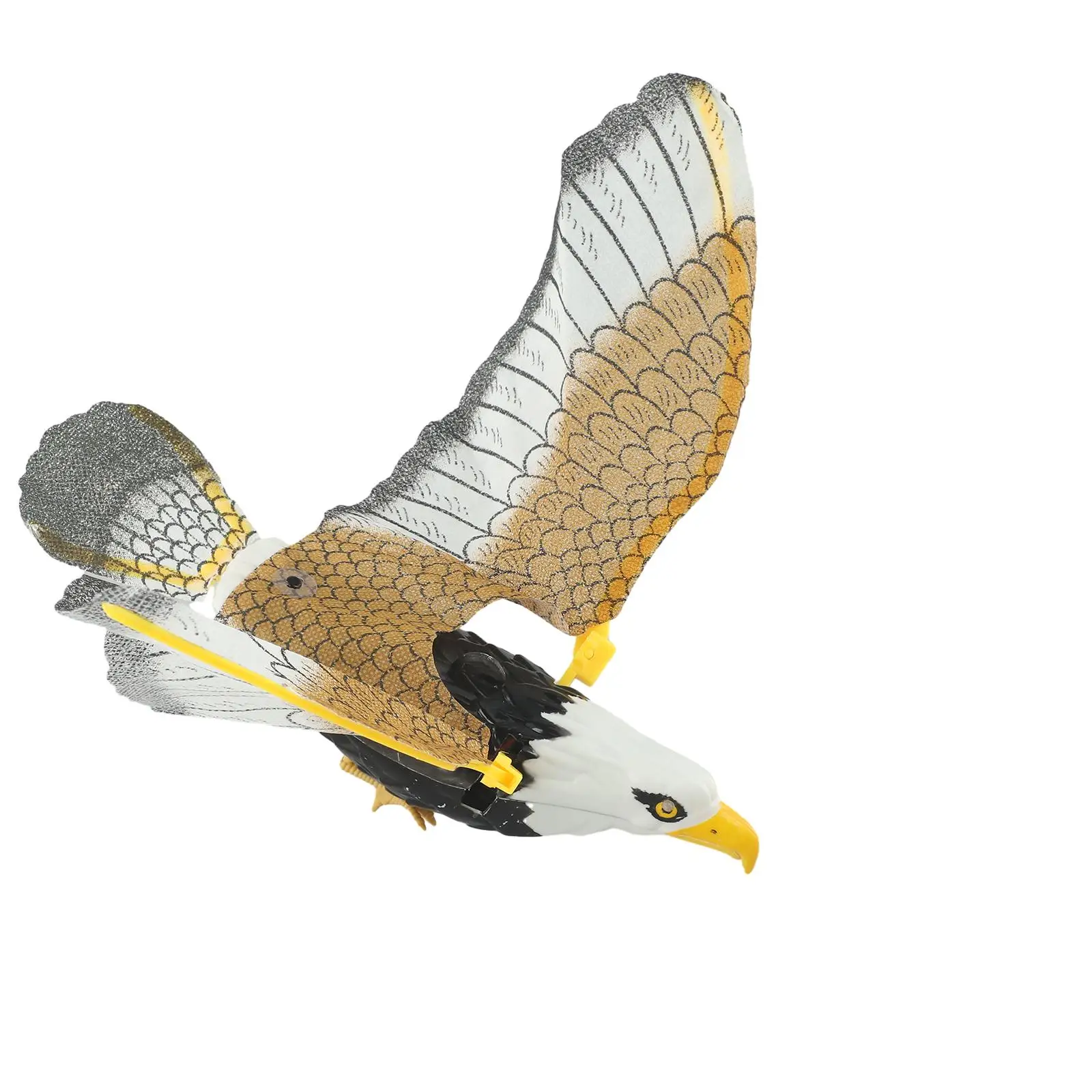 

Flying Bird Electric Hawk Garden Deterrent Eagle Easy To Install Flying Falcon Hunting Garden Decoy Realistic Design