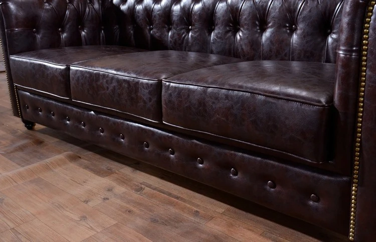 

Leather sofa wind furniture club KTV bar cafe living room sofa 123 combination