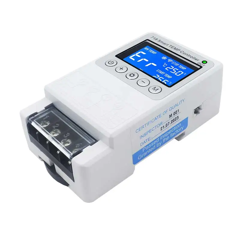 220VAC Intelligent Temperature Controller With Probe WiFi APP Remote Control Smart Temperature Control