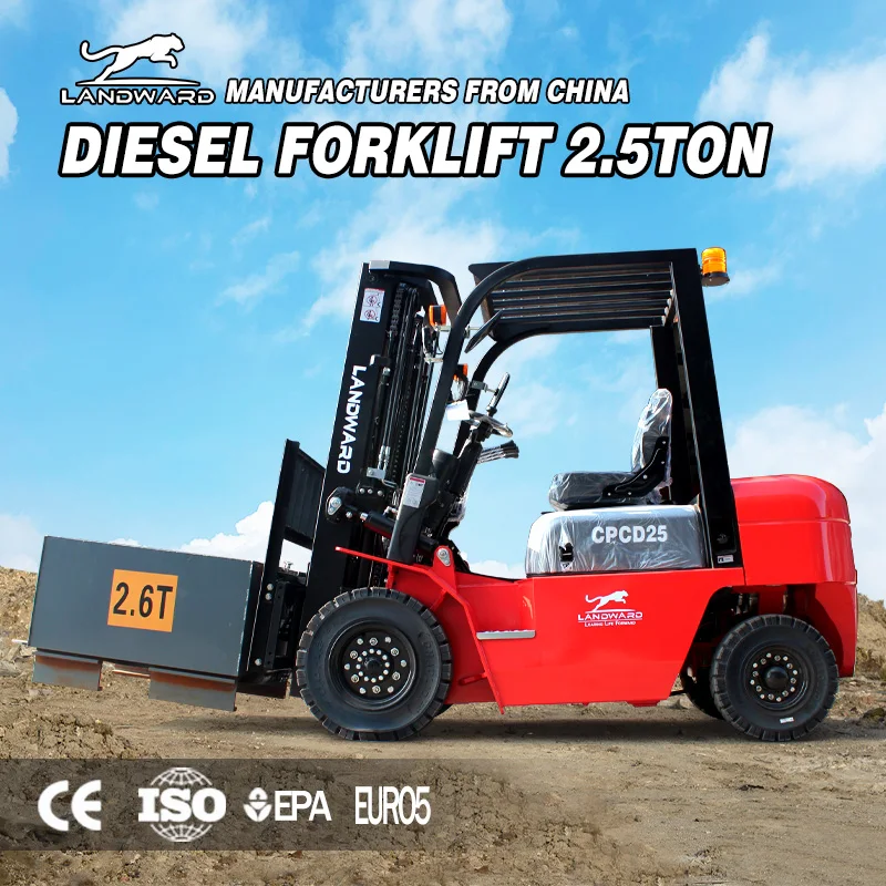 High Quality Warehouse Material Loading And Unloading Truck Made In China Handling Forklift 3 T Small Diesel Forklift Customized