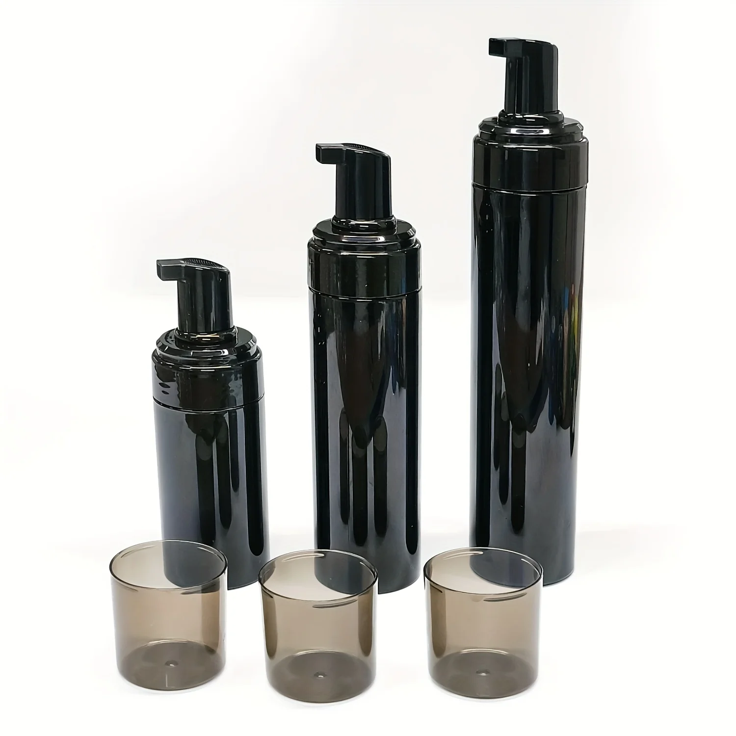 1Pc 100/200/250ml Plastic Foaming Bottle Soap Mousses Liquid Dispenser Froth Shampoo Lotion Shower Gel Foam Pump Cosmetic Bottle