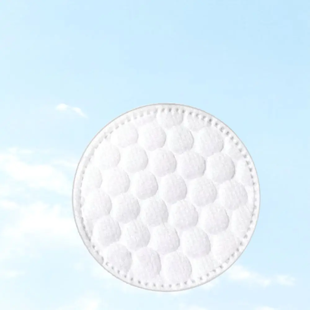 Premium Round Cotton Pads For Makeup Removal Embossed Texture Lint Free Cleaning Wipes Soft Face Toner Applicator Skin Care Tool