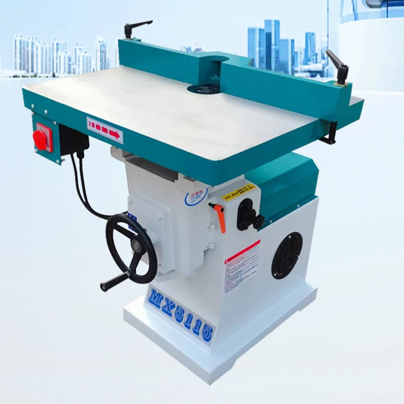 

Woodworking router MX5115A vertical spindle acrylic trimming machine slotting vertical trimming machine horizontal large spindle